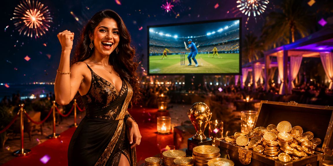Goa beach with cricket betting atmosphere